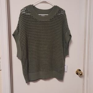 Elegant Olive Women's Knit Sweater